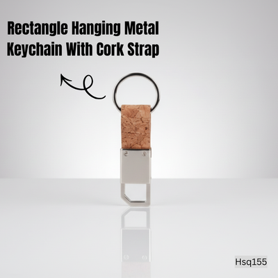 Eco Cork Gift Set – Cork Pen, Metal Cork Keychain & Cork Card Holder