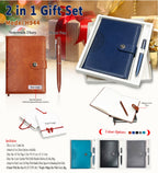 Minimal Noir 2-in-1 Compact Essential | Diary & Pen Set