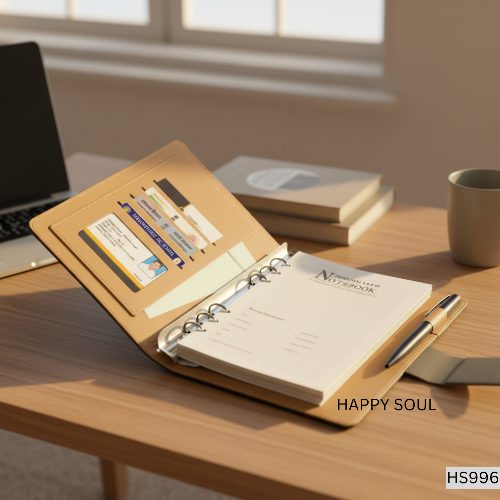 2 in 1 Gift Set – Planner Diary & Metal Pen (Model HS996)