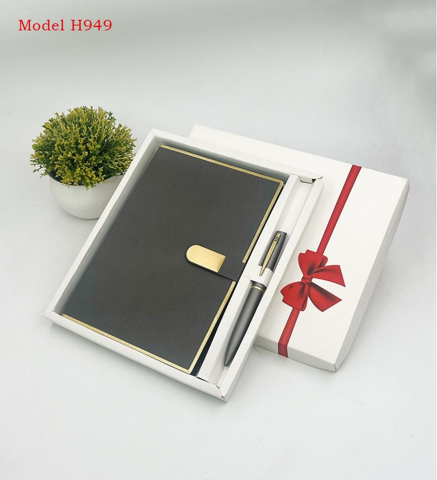 Dual-Tone Executive 2-in-1 Professional Kit | Diary & Pen Set
