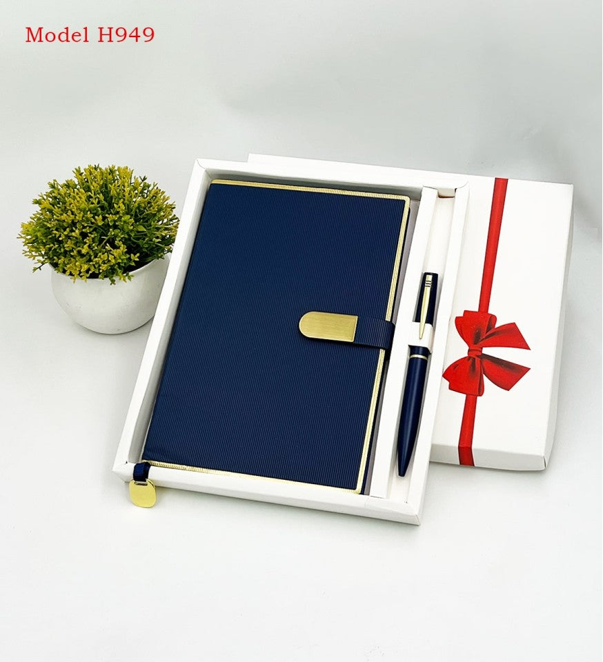 Dual-Tone Executive 2-in-1 Professional Kit | Diary & Pen Set