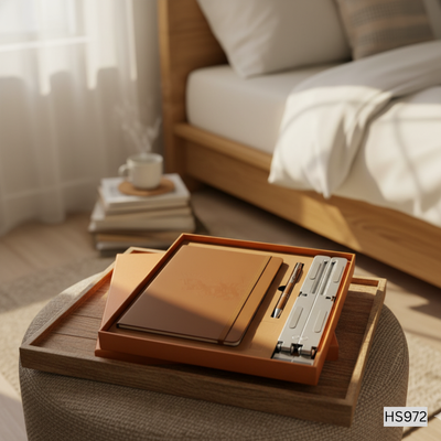 3 in 1 Gift Set – Notebook, Laptop Stand & Pen (Model HS972)