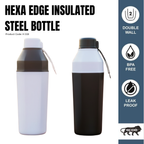 Stainless Steel Insulated Bottle 750ml | With Carry Strap