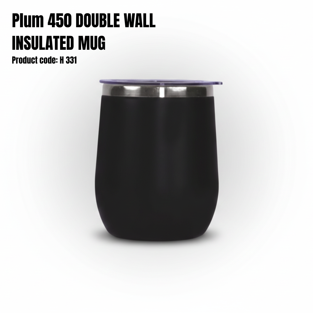 Insulated Coffee Mug 450ml | Double Wall Steel Mug