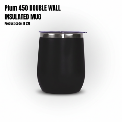 Insulated Coffee Mug 450ml | Double Wall Steel Mug