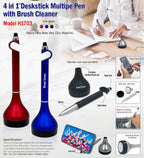Industrial Deskstick Pen Stand with Spring Wire | Multiple Pen