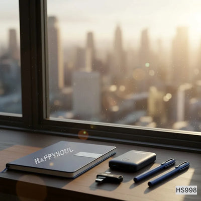 5 in 1 Gift Set – Diary, Powerbank, Pen & OTG Pendrive (HS998)