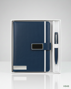 2 in 1 Business Gift Set with Diary & Metal Pen