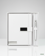 2 in 1 Business Gift Set with Diary & Metal Pen