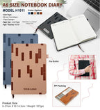 Textured Fabric Mix Multifunctional Office Planner | Diary