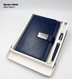 Minimal Noir 2-in-1 High-Utility Combo | Diary & Pen Set