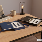 3 in 1 Gift Set – A5 Diary, Metal Pen & Keychain (HS970)