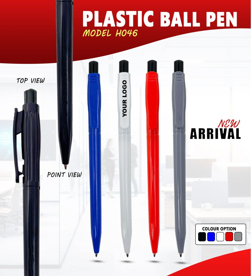 Industrial Smooth-Glide Plastic Ball Pen | Plastic Pen