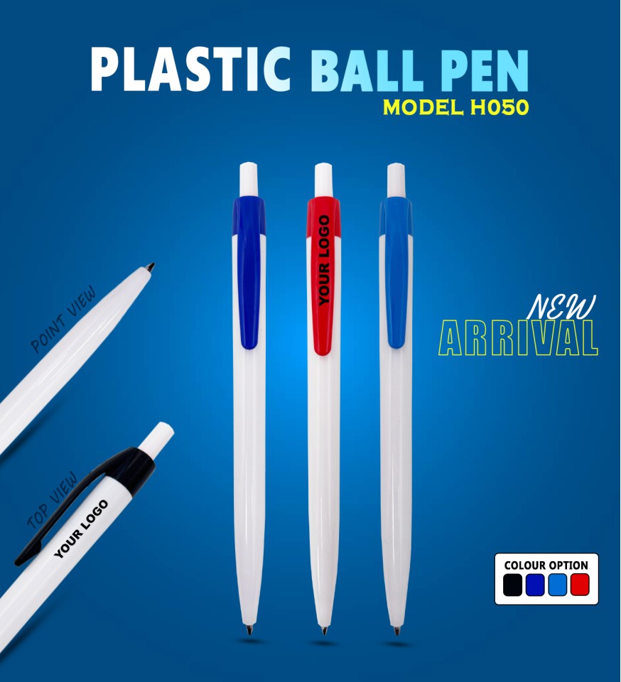 Industrial High-Gloss Plastic Ball Pen | Plastic Pen