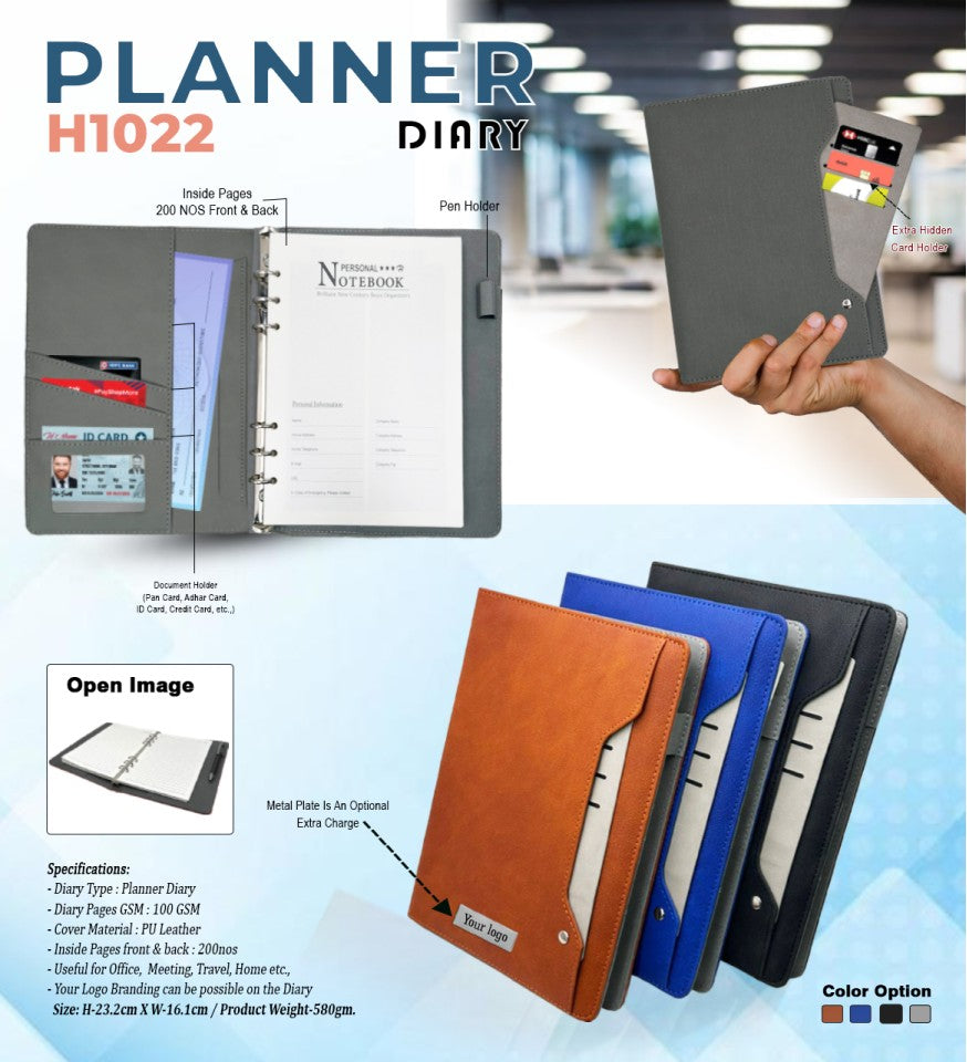 Minimal Noir A5 Notebook Bundle | Diary