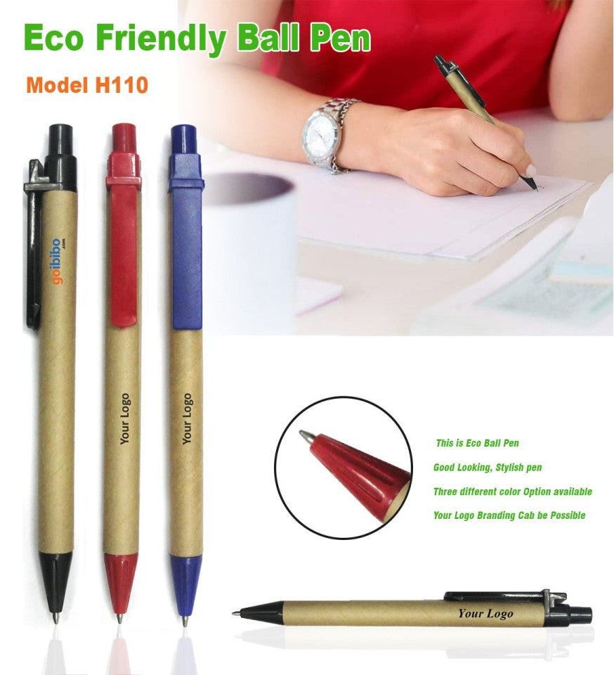 Minimal Wooden-Hybrid Plastic Ball Pen | Plastic Pen