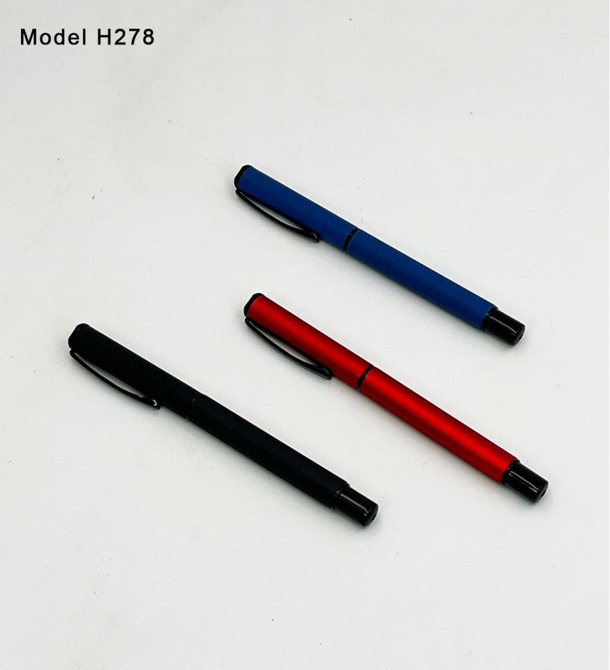 Artisanal Rose-Grey Dual-Tone Metal Roller | Metal Pen