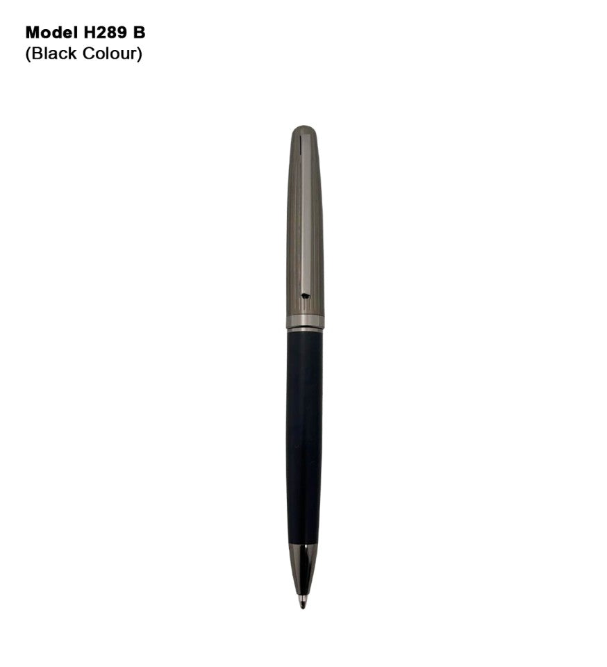 Minimal Noir Precision Metal Roller Pen | Metal Pen