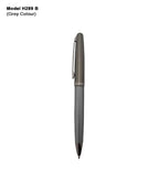 Minimal Noir Precision Metal Roller Pen | Metal Pen