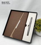 High-Utility Executive Workstation Duo | Diary & Pen Set