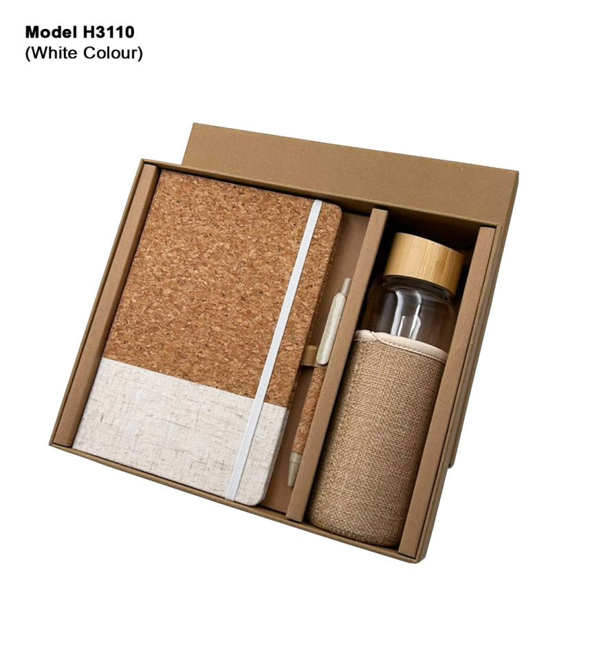 Premium PU Leather 2-in-1 Executive Planner | Diary & Pen Set