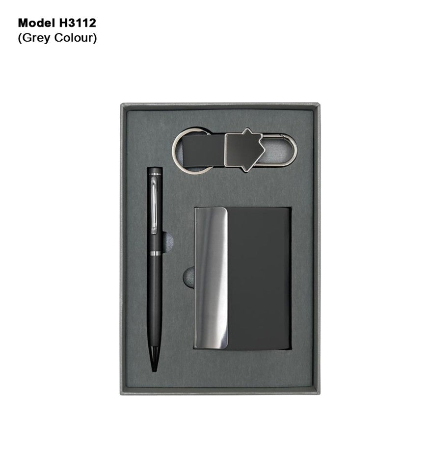 Minimal Noir 2-in-1 High-Utility Combo | Diary & Pen Set