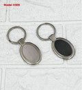 Premium Keychain | Metal Oval Keychain - Premium