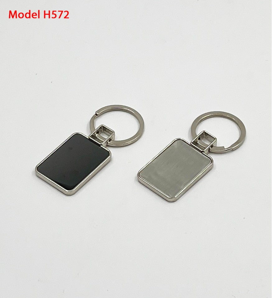 Premium Keychain | Rectangle Shape Metal Keychain - Premium
