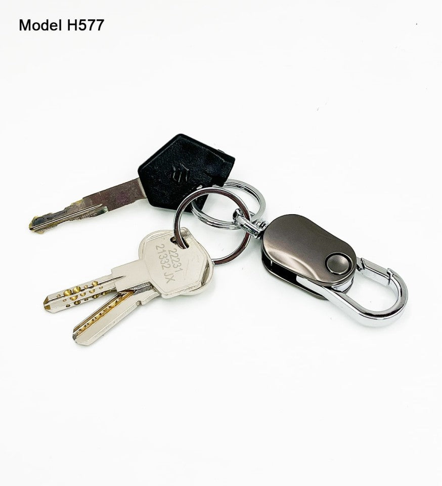 Industrial Bottle-Opener Hook Metal Keychain | Metal Keychain