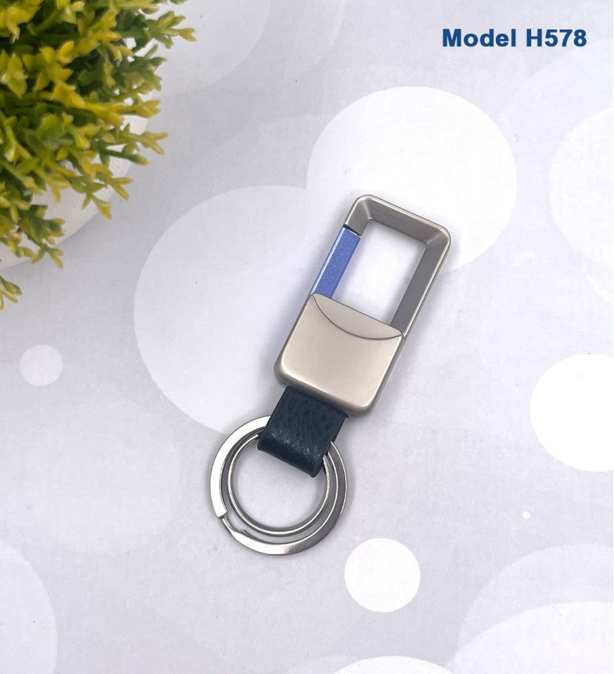 Industrial Round-Shape Rotating Metal Keychain | Metal Keychain