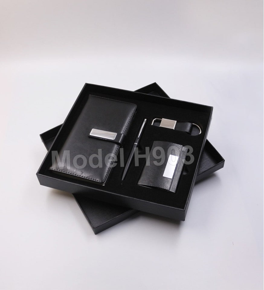 Minimal Noir 2-in-1 Compact Essential | Diary & Pen Set