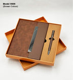 Multi-Tone Executive Portfolio Pack | Diary & Pen Set