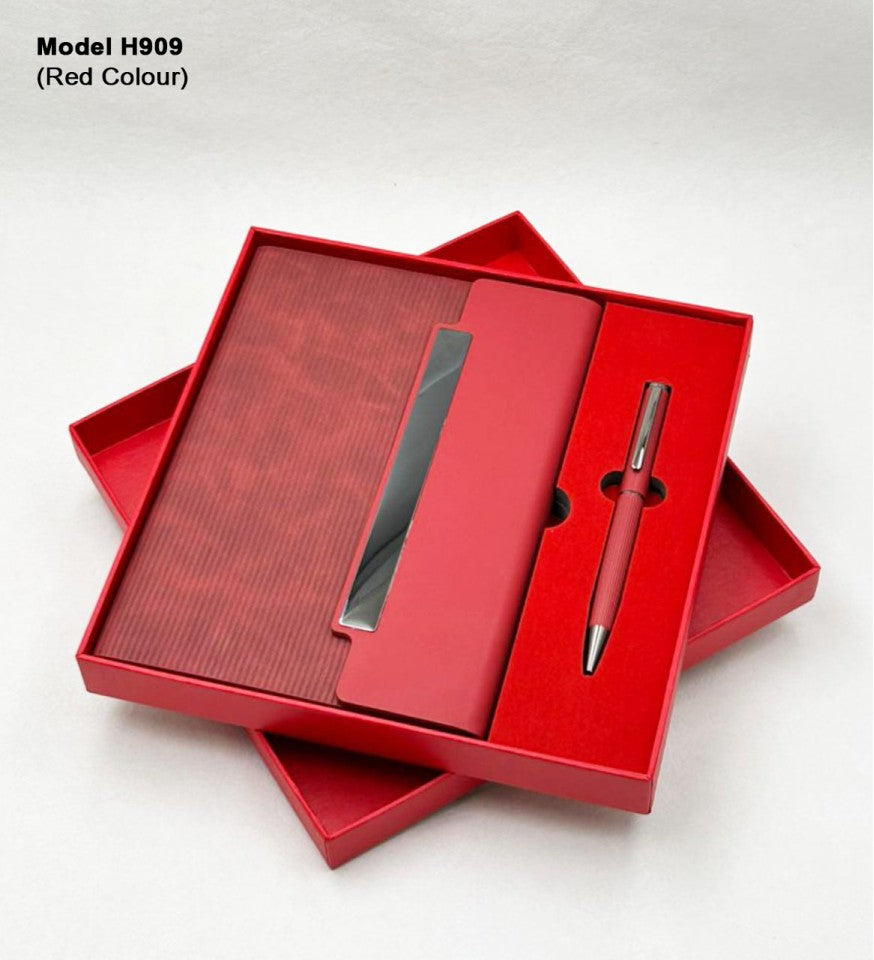 Multi-Tone Executive Portfolio Pack | Diary & Pen Set