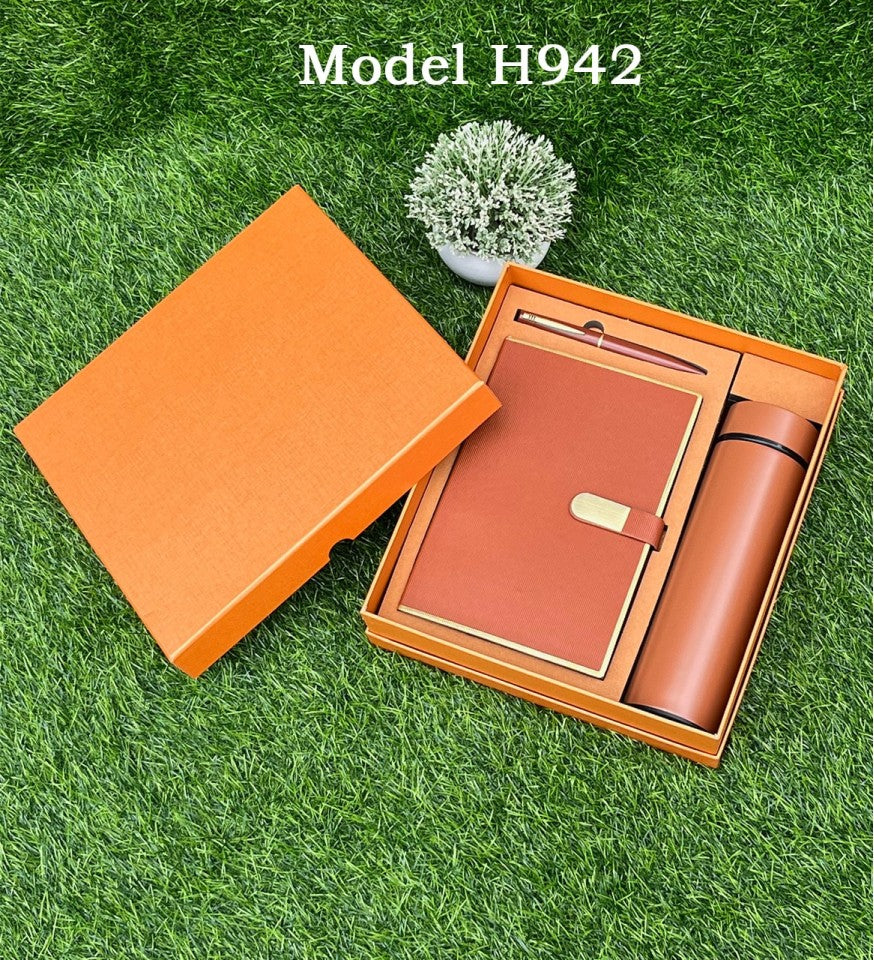 Premium PU leather 2-in-1 Executive Suite | Diary & Pen Set