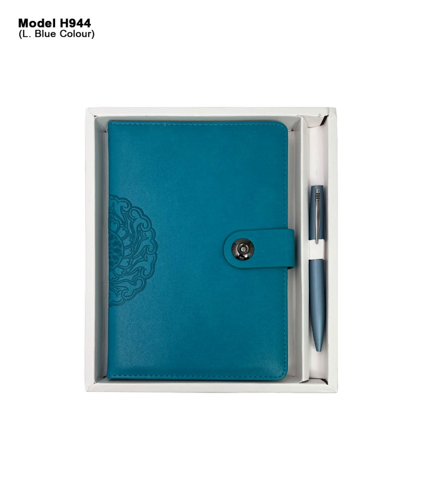 Minimal Noir 2-in-1 Compact Essential | Diary & Pen Set