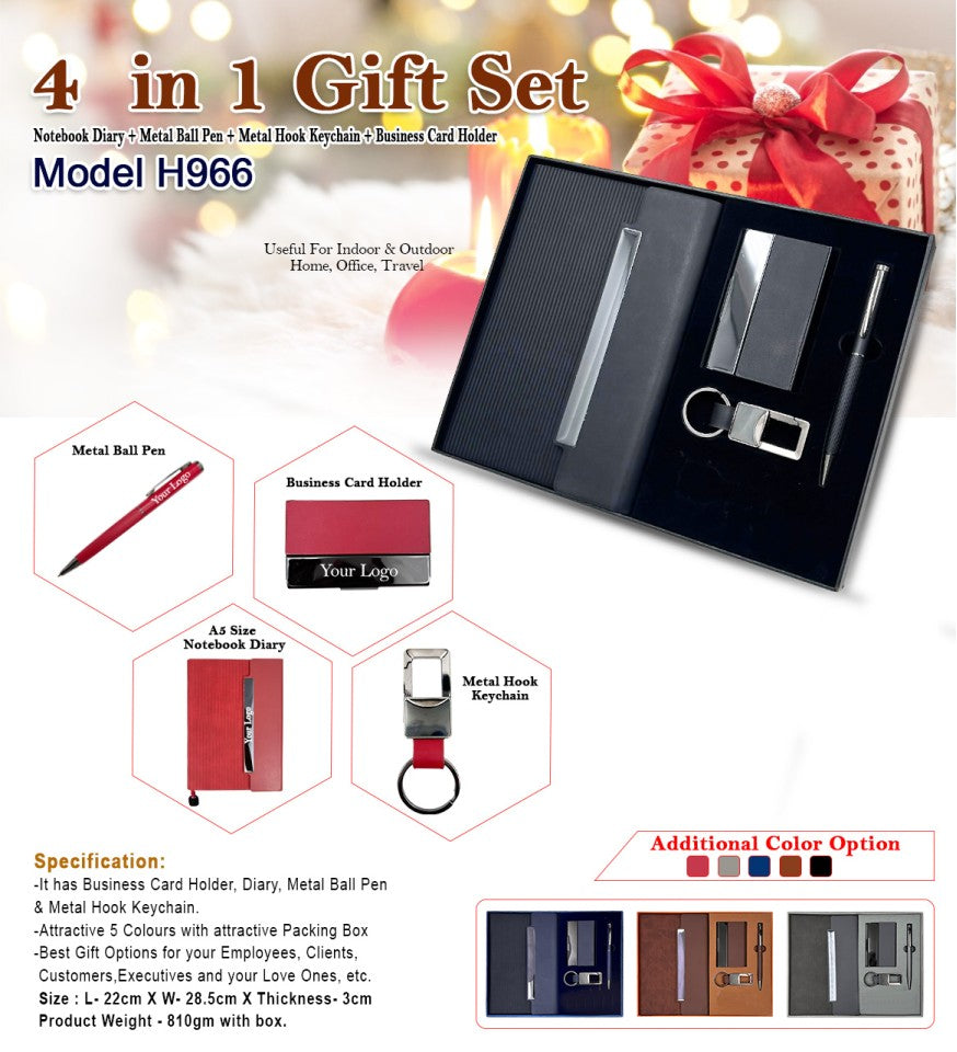 Premium PU leather 2-in-1 Executive Suite | Diary & Pen Set