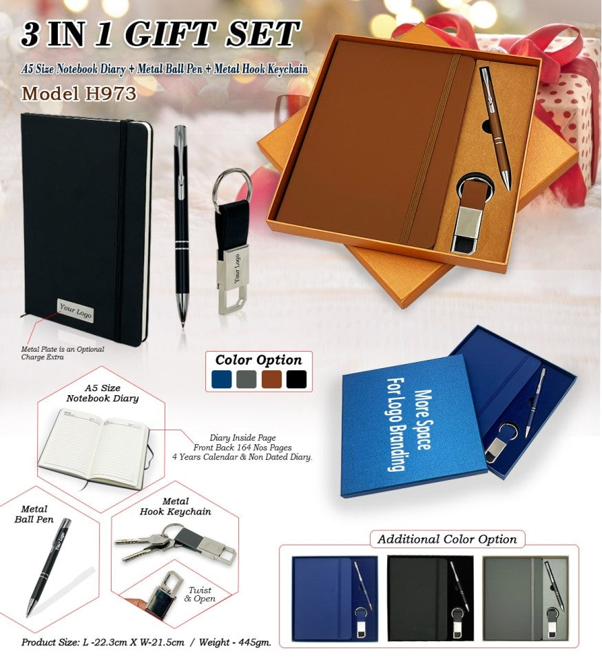 Classic Heritage 2-in-1 Executive Selection | Diary & Pen Set