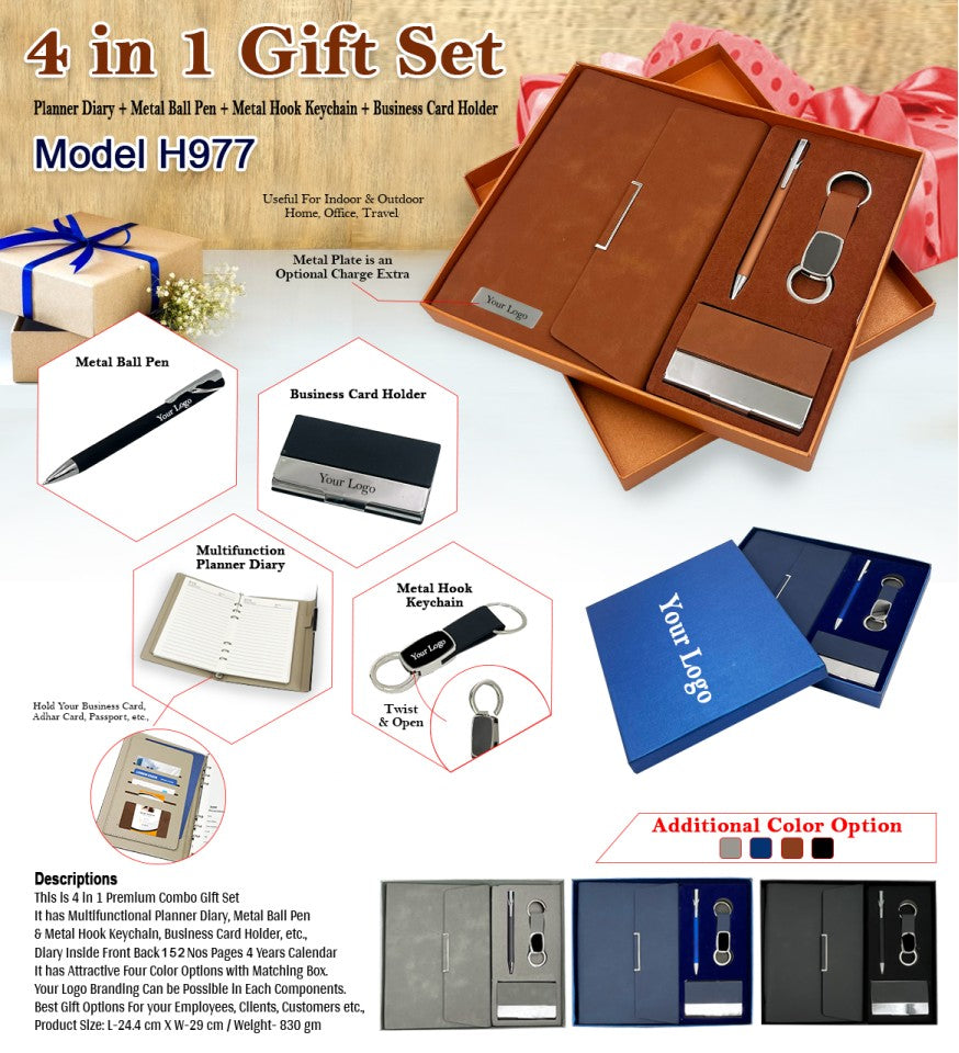 Robust Industry 2-in-1 Master Gift Pack | Diary & Pen Set