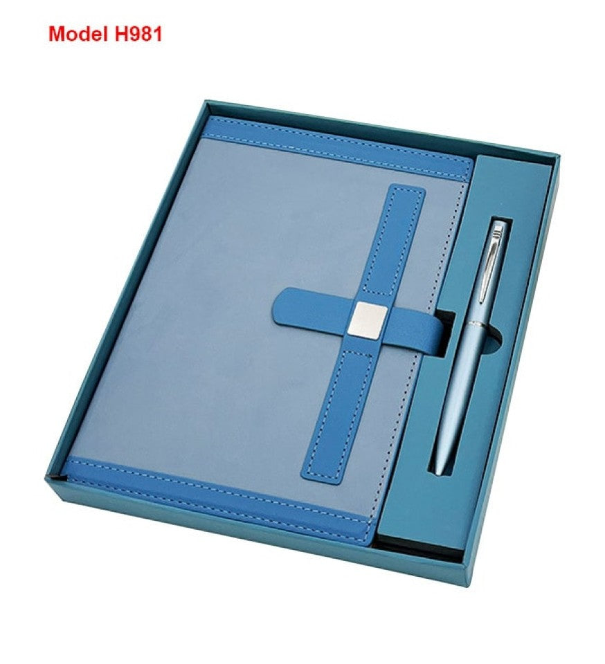 Dual-Tone Professional 2-in-1 Executive Suite | Diary & Pen Set