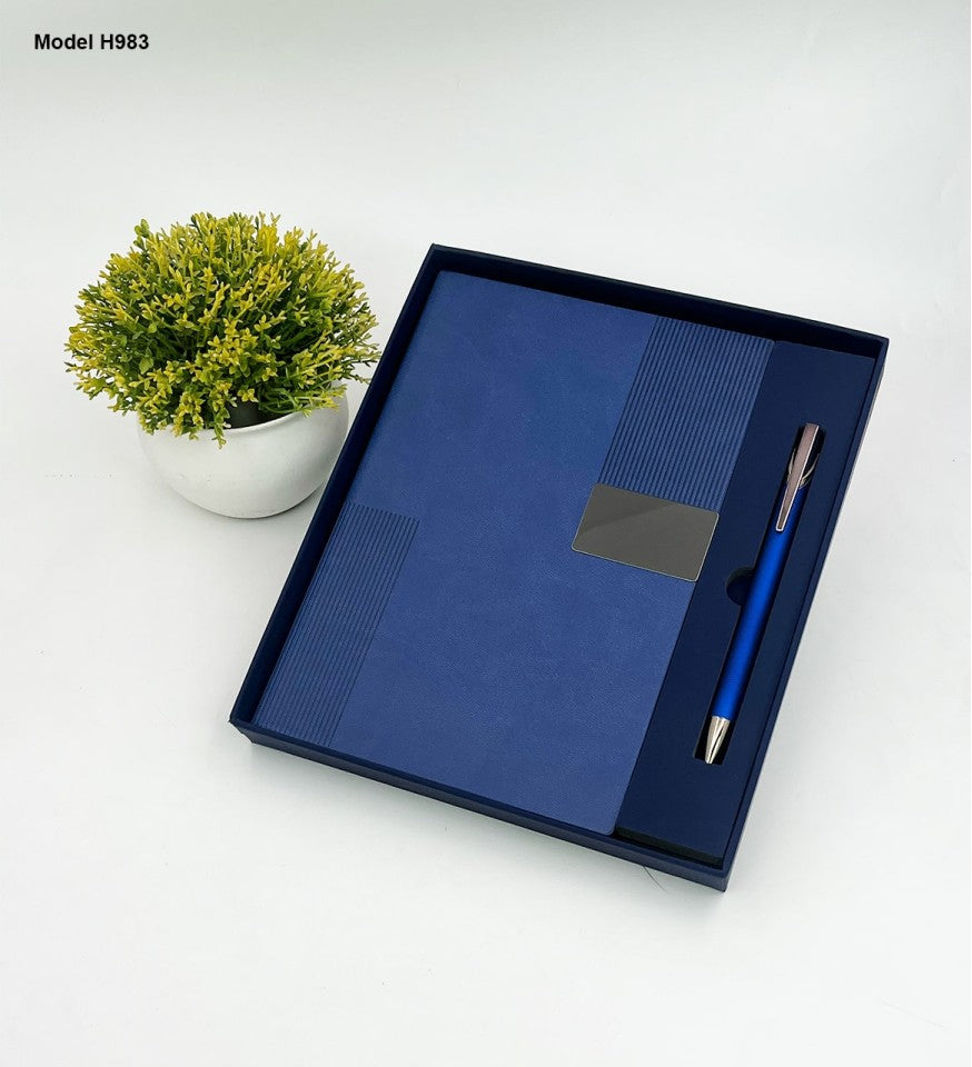 Dual-Tone Professional 2-in-1 Executive Suite | Diary & Pen Set