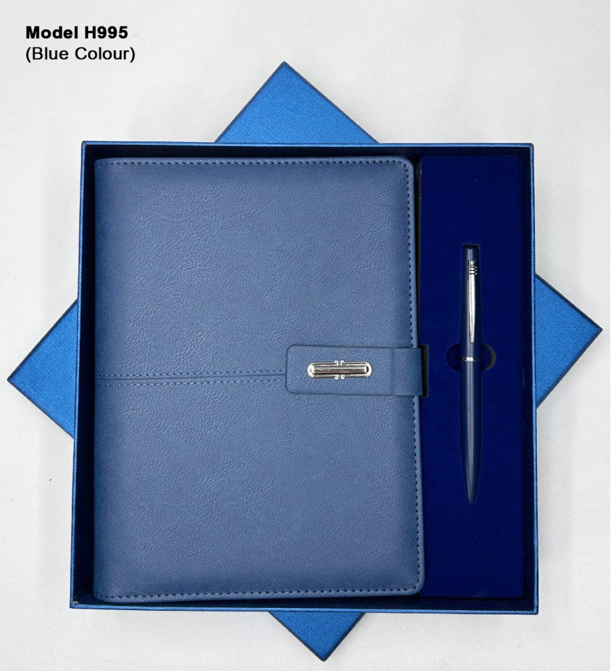 Modern Professional Minimalist Duo | Diary & Pen Set