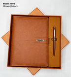 Modern Professional Minimalist Duo | Diary & Pen Set