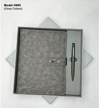 Modern Professional Minimalist Duo | Diary & Pen Set