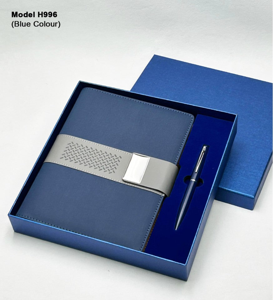 Modern PU Leather 2-in-1 Signature Gift Set | Diary & Pen Set