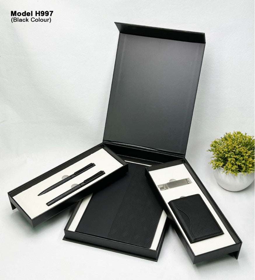 Dual-Tone Professional 2-in-1 Executive Suite | Diary & Pen Set