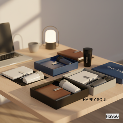 3 in 1 Gift Set – Vacuum Mug, Diary & Pen (Model HS950)