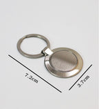 Premium Keychain | Premium Metal Key-chain With Custom Lo...
