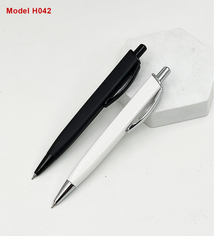 Industrial High-Impact Metal-Clip Ball Pen | Plastic Pen