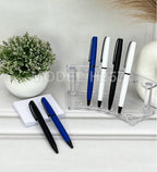 Industrial High-Impact Gun-Metal Roller Pen | Metal Pen