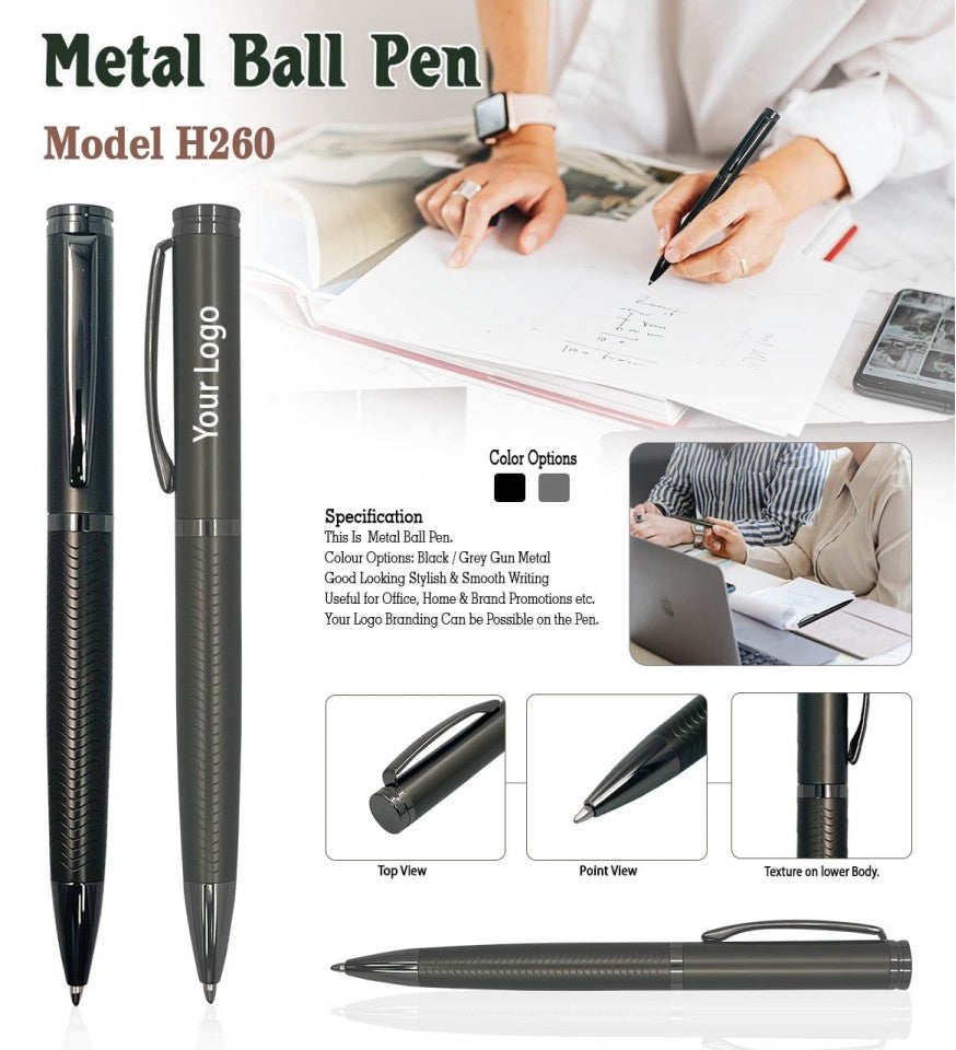 Industrial Multi-Color Metal Roller Pen | Metal Pen